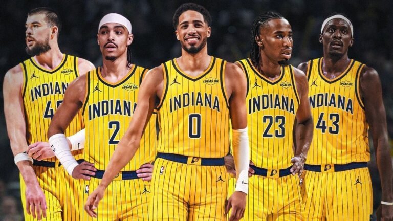 Pacers unveil new Assertion Version uniforms