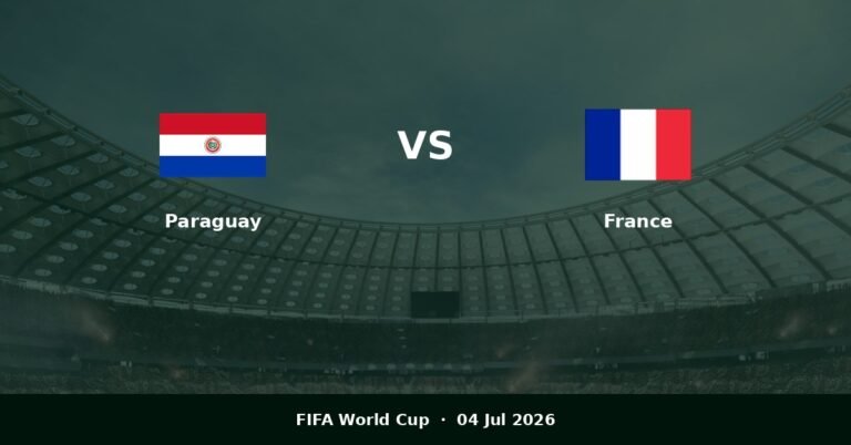 Paraguay vs France Prediction | Lineup, Odds & Tips (2026)