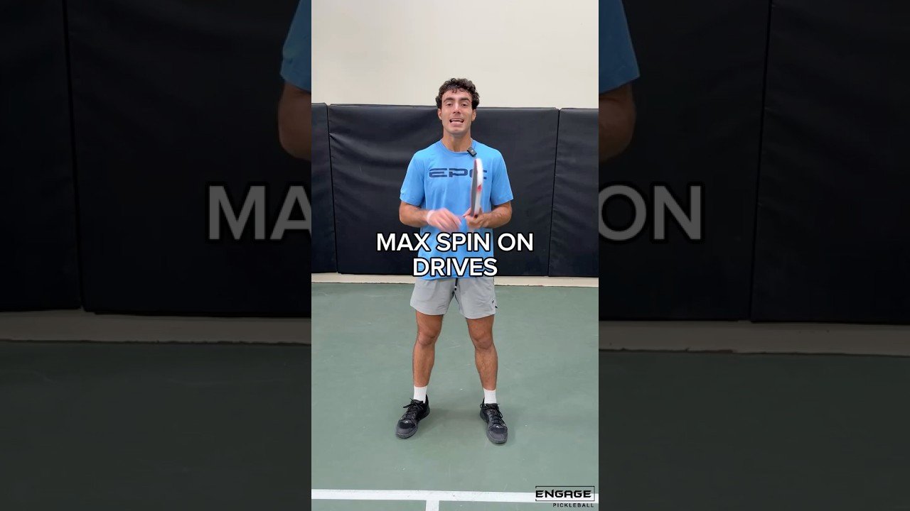 Pickleball Drive Spin: The Contact Point Fix That Works – The Dink Pickleball
