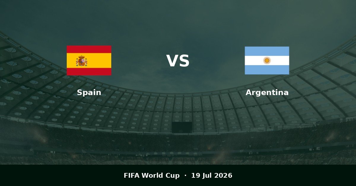 Spain vs Argentina Prediction | Lineup, Odds & Tips (2026)