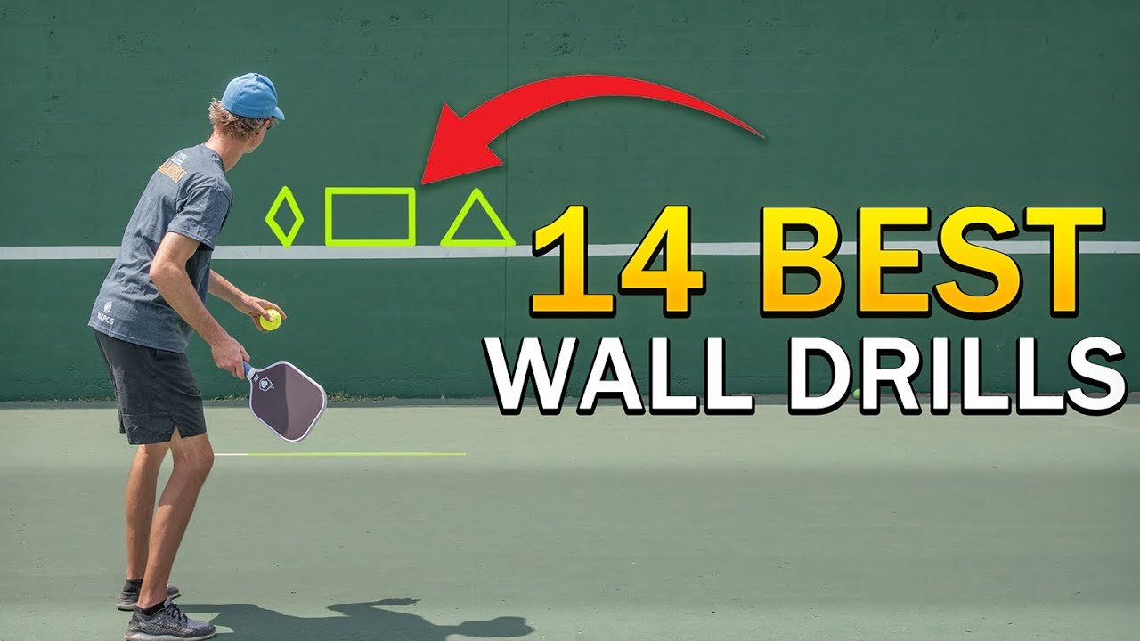 14 Pickleball Wall Drills That Construct Actual Sport Expertise – The Dink Pickleball