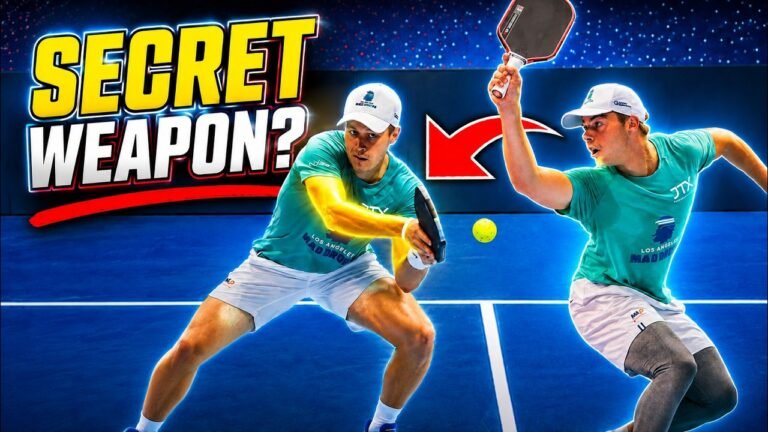 Lefty Accomplice Pickleball: Cease Losing the Benefit – The Dink Pickleball
