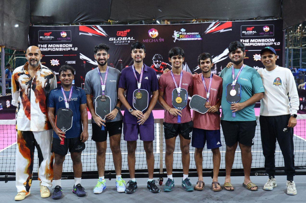 Mumbai Concludes Massively Profitable Monsoon Pickleball Championship, With Arjun Singh Copping Two Gold Medals – Pickleball Information Asia