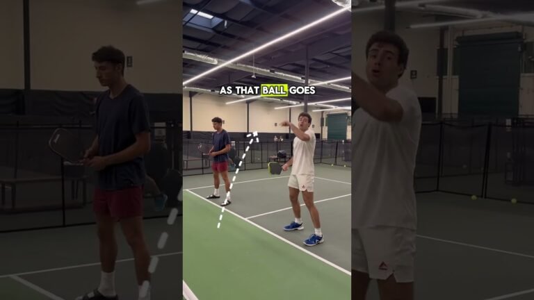 Pickleball Lob Protection: 3 Steps to Assist Your Accomplice – The Dink Pickleball