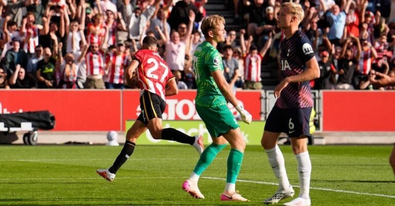 WATCH: Lewis-Potter and Janelt heading in the right direction as Brentford batter big-spending Tottenham