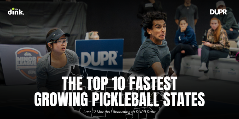 10 States The place Pickleball Is Exploding, Primarily based on DUPR Customers – The Dink Pickleball