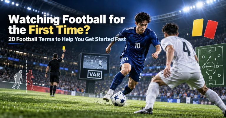 20 Soccer Phrases Each Newbie Ought to Know