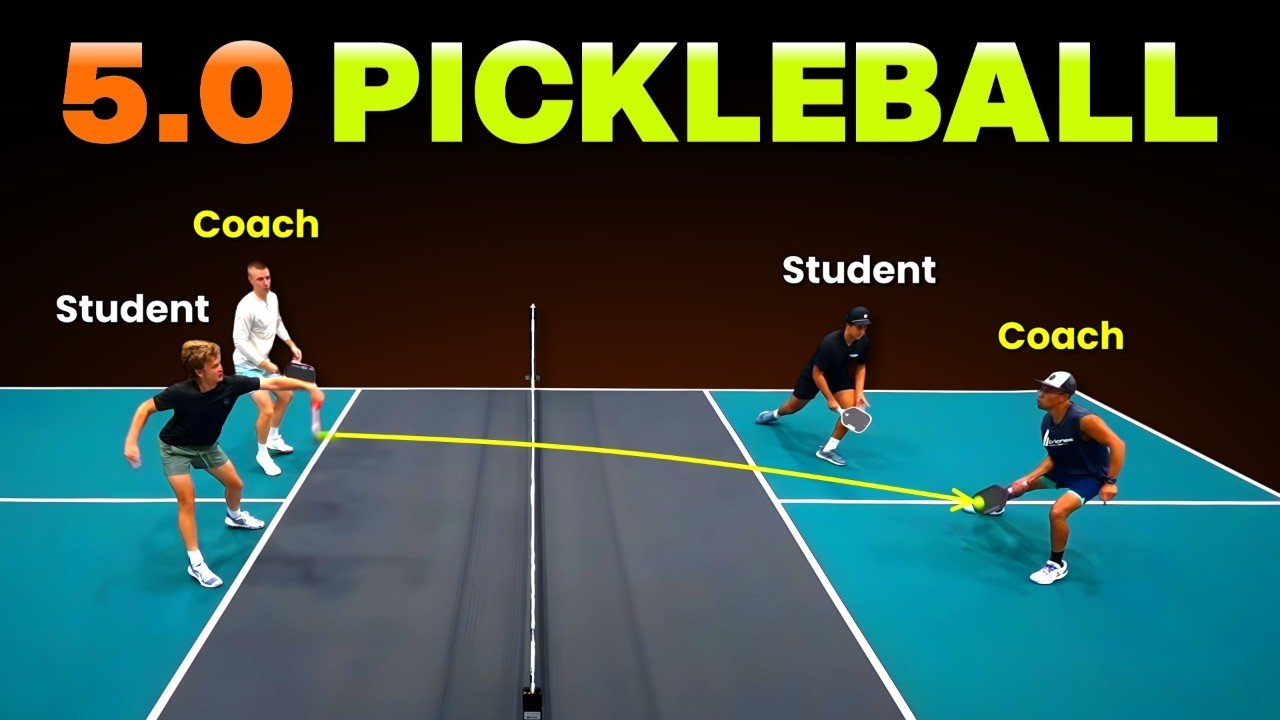 7 Classes From a 5.0 Pickleball Coaches vs College students Match – The Dink Pickleball