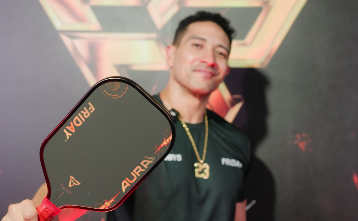 Filipino Celeb Eric ‘Eruption’ Tai Debuts Signature Friday Pickleball Paddle – Pickleball Information Asia