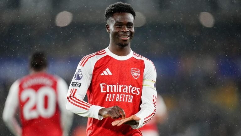 Saka salutes Arsenal’s defensive resolve after hard-fought Villa win: ‘With out the ball we have been unbelievable’