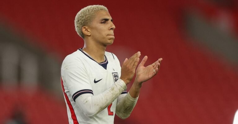 England call-up Man Metropolis defender Lewis