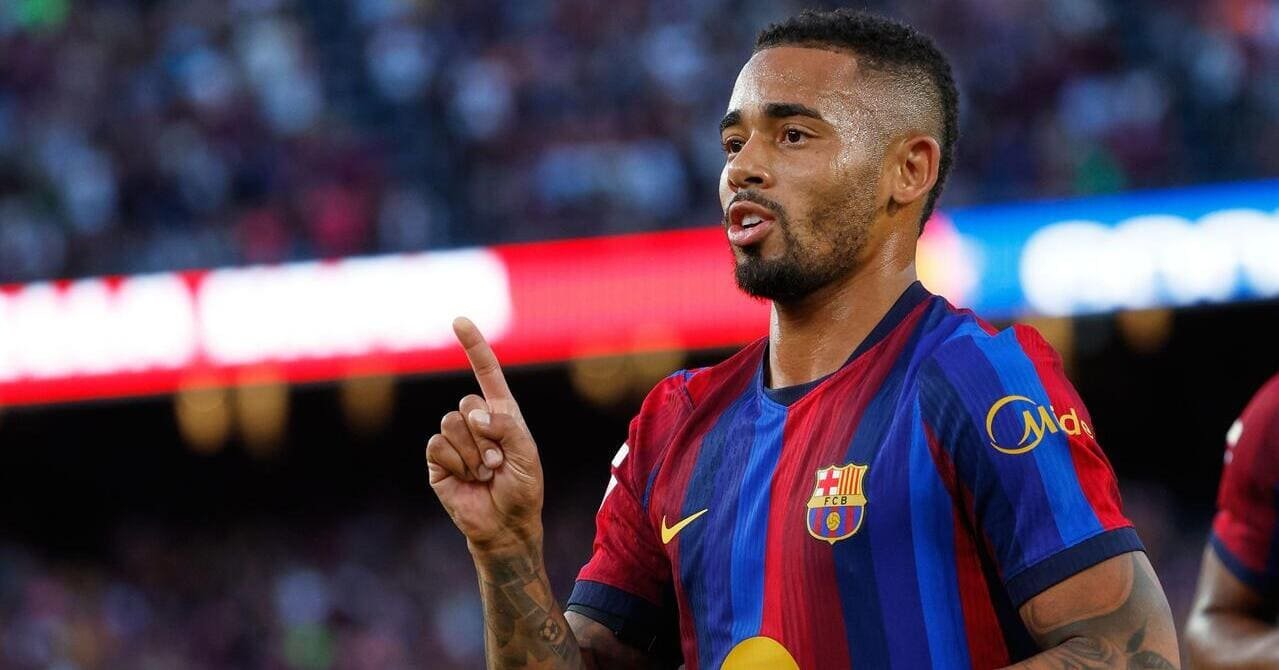 Flick hails Gabriel Jesus as ‘excellent’ for Barcelona amid Raphinha absence