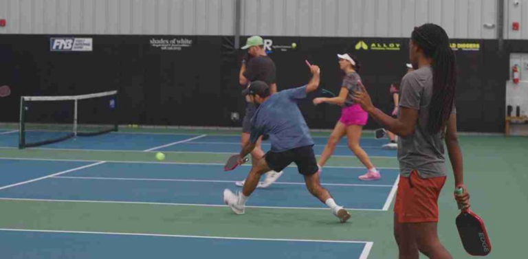 Hit a Pickleball at Your Ft With out Popping It Up – The Dink Pickleball