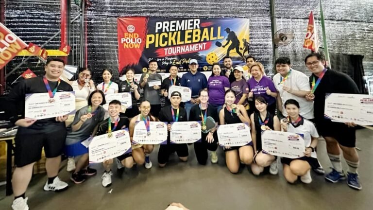 Pickleball With Goal: Kota Kinabalu Hosts Premier Event in Support of Finish Polio Now – Pickleball Information Asia