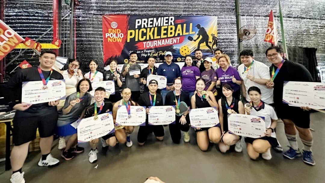 Pickleball With Goal: Kota Kinabalu Hosts Premier Event in Support of Finish Polio Now – Pickleball Information Asia